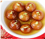 Gulab Jamoon dessert from India