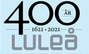 Logo of celebrating 400 years of Luleå